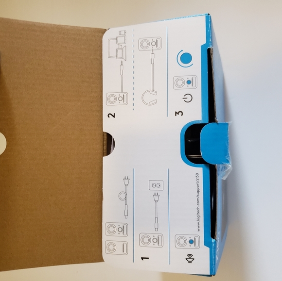 LOGITECH Z150 Multimedia 2.0 Speaker System 6W | Midnight Black | NEW - Picture 6 of 9